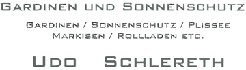 Gardinen Sonnenschutz Udo Schlereth Papenburg Logo